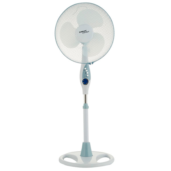 Вентилятор напольный Scarlett SC-379 белый