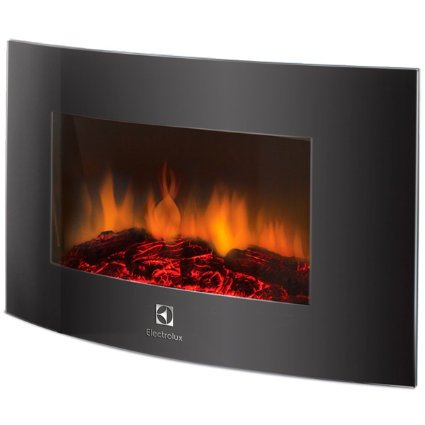 Электрокамин Electrolux EFP/W - 1200URLS Black фото