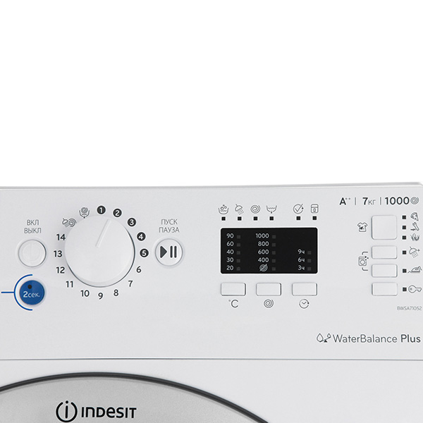 Стиральная машина узкая Indesit BWSA 71052 L S