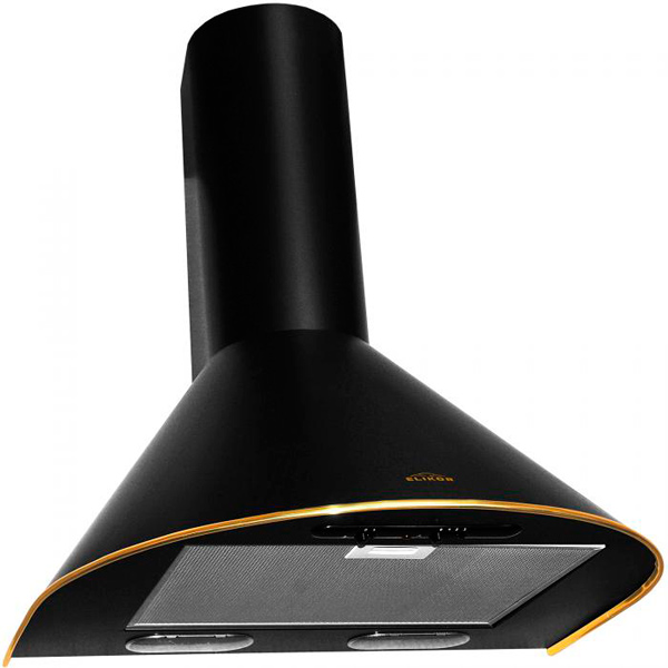 Вытяжка Elikor Эпсилон 50 Black/Gold фото