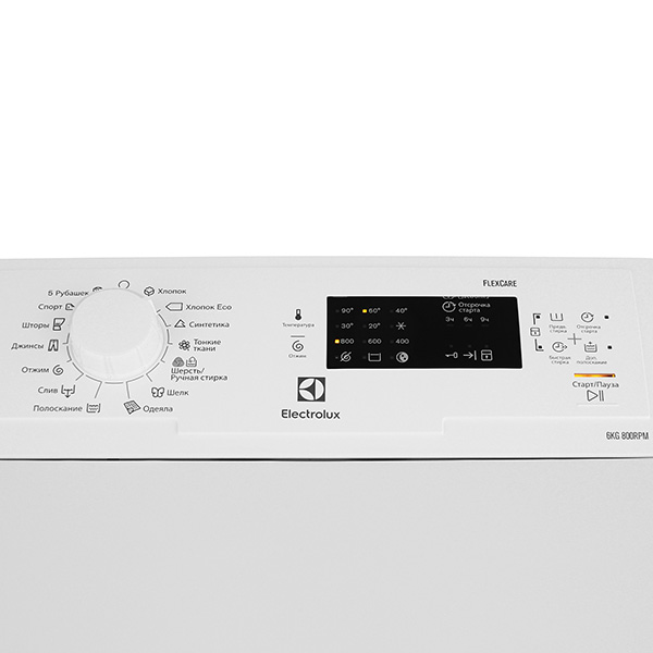 Стиральная машина с вертикальной загрузкой Electrolux EWT0862IDW