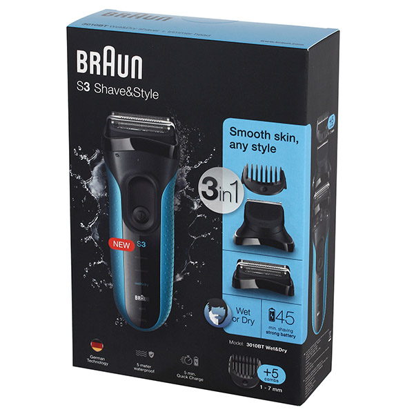 Электробритва Braun 3010BT Wet&Dry