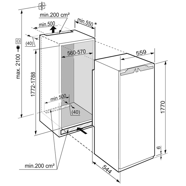 Встраиваемый морозильник Liebherr SIGN 3576-20 001