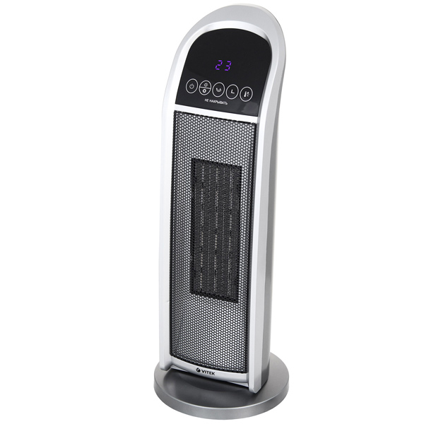 Тепловентилятор керамический Vitek VT-2054 GY фото