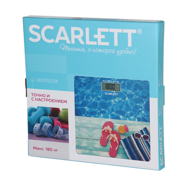 Весы напольные Scarlett SC - BS33E058