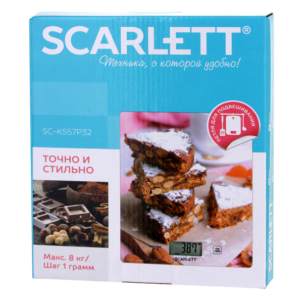 Весы кухонные Scarlett SC - KS57P32