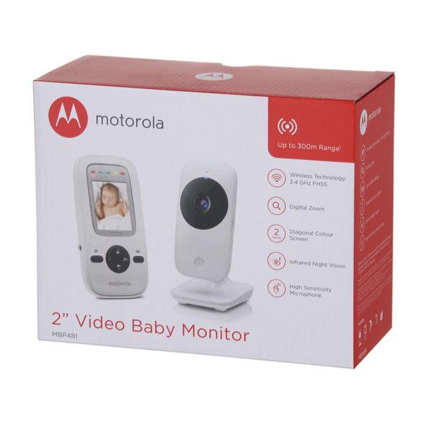 Видеоняня Motorola MBP481 белый