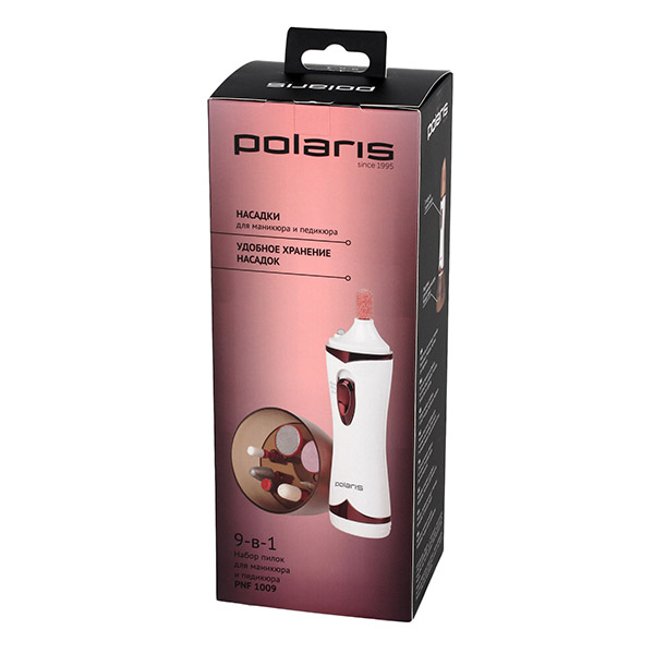 Набор пилок для маникюра и педикюра Polaris PNF 1009