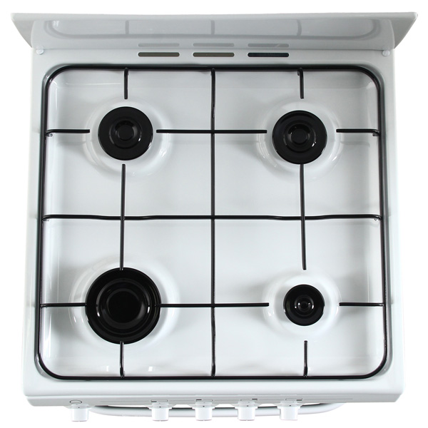 Газовая плита de luxe 5040.35г(щ)бел.