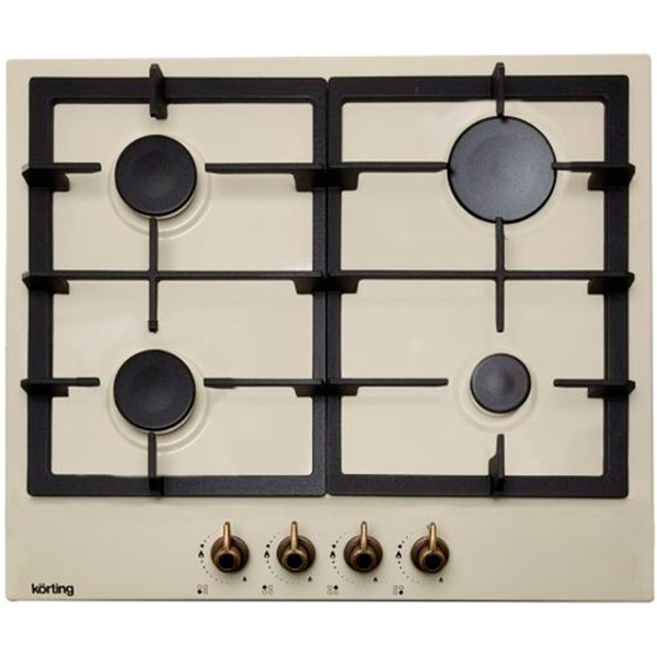 Встраиваемая газовая панель независимая Korting HG 660 CRB