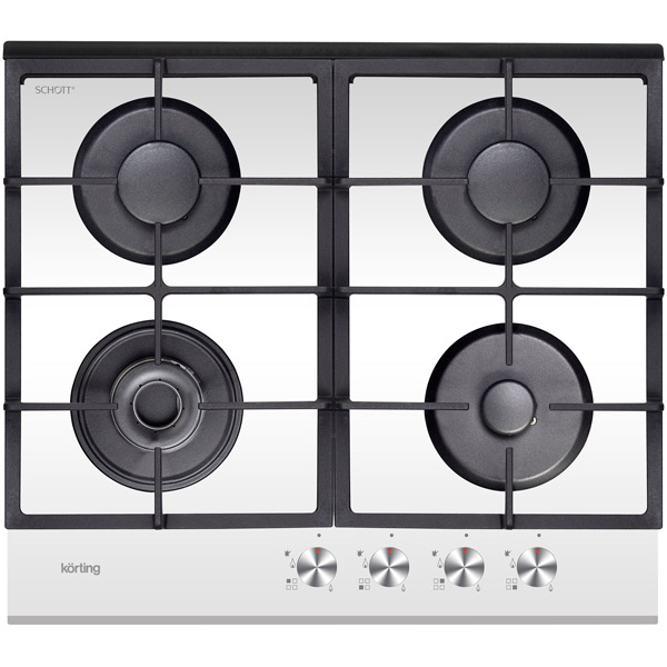 Встраиваемая газовая панель независимая Korting HGG 685 CTW