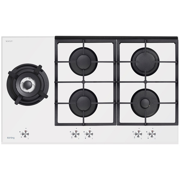 Встраиваемая газовая панель независимая Korting HGG 985 CTW