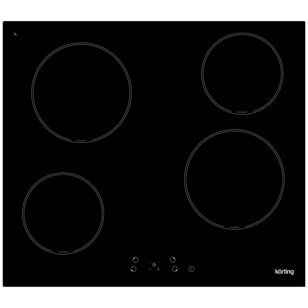 Встраиваемая электрическая панель Korting HK 60001 B