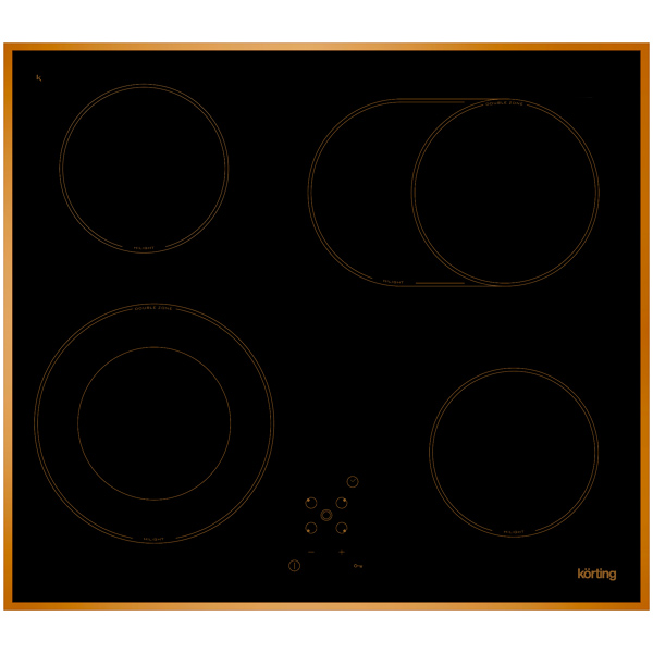 Встраиваемая электрическая панель Korting HK 6205 RN