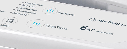 Стиральная машина с вертикальной загрузкой Daewoo WM-ELC81WG