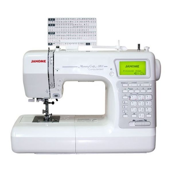 Швейная машина Janome MEMORY CRAFT 5200 фото