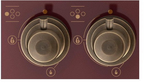 Встраиваемая модульная газовая панель независимая Korting HG 6115 CTRR