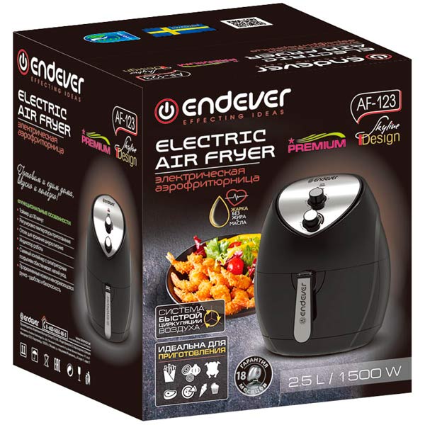 Аэро-фритюрница Endever Skyline AF-123