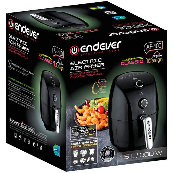 Аэро-фритюрница Endever Skyline AF-100