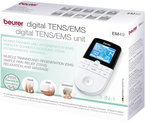 Миостимулятор Beurer EM49 White (662.05)