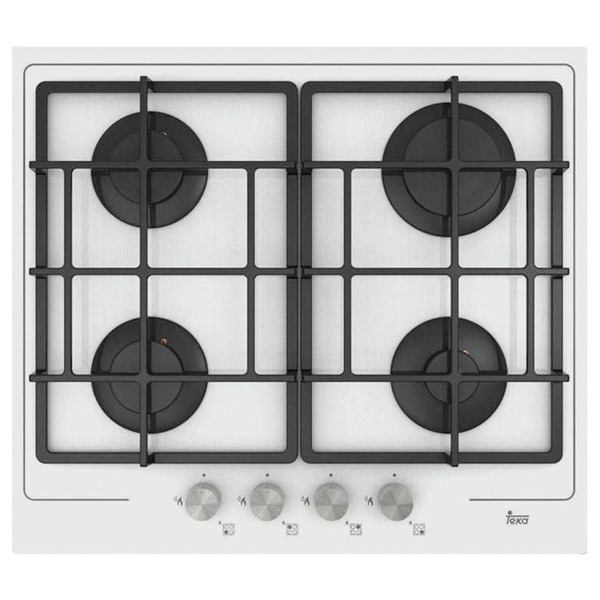 Встраиваемая газовая панель независимая Teka PAC 60 4G AI AL CI белый