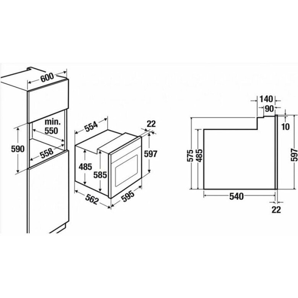 Электрический духовой шкаф Премиум Kuppersbusch B 6120.0 S
