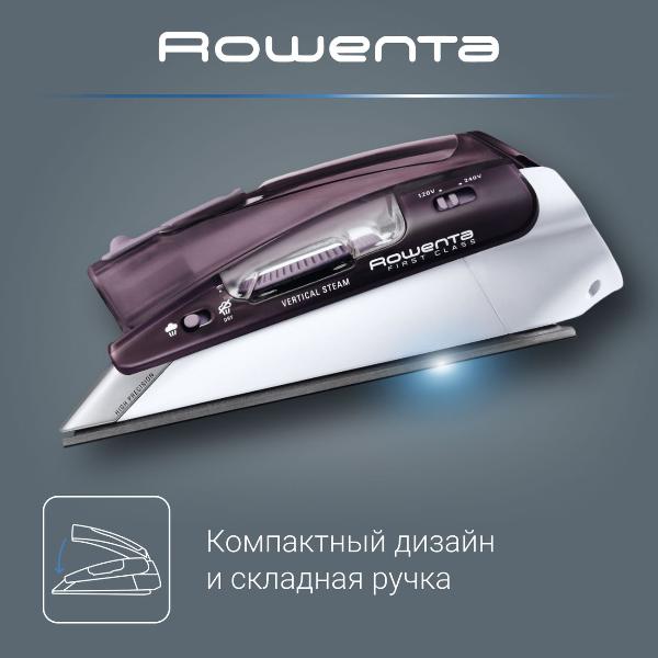 Восстановленный дорожный утюг Rowenta DA1511F1 Travel, хороший