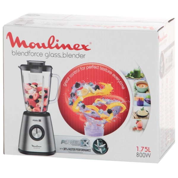 Восстановленный блендер стационарный Moulinex LM439D10, хороший