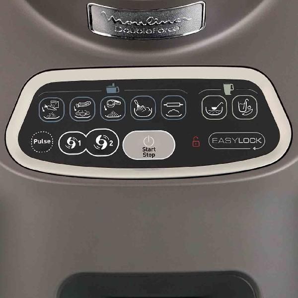 Восстановленный кухонный комбайн Moulinex DOUBLE FORCE FP827E10, отличный