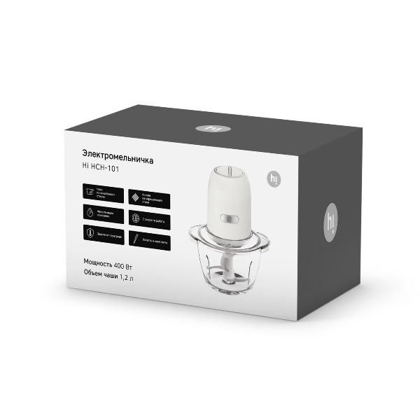 Восстановленная электромельничка Hi HCH-101 белая, хороший