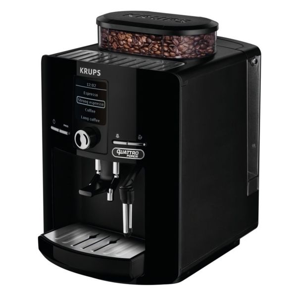 Восстановленная кофемашина автоматическая Krups Espresseria EA82F010, как новый