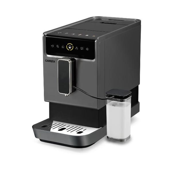 Восстановленная кофемашина автоматическая Carrera CRC657 серая, как новый