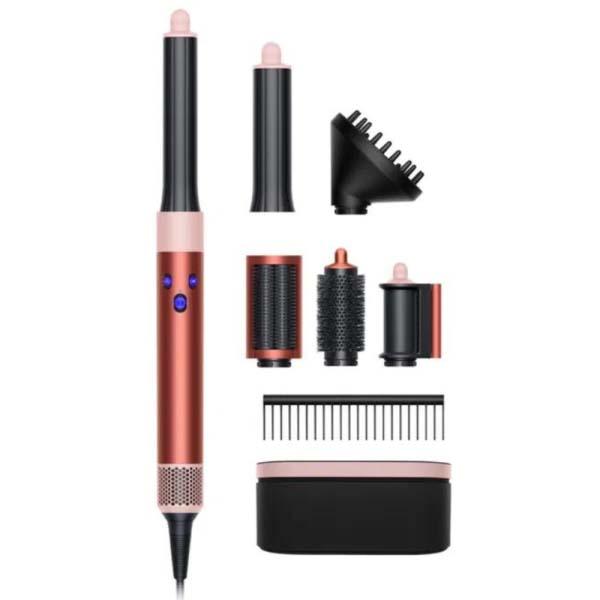 Восстановленный стайлер Dyson Airwrap Complete Long HS05 Volumise Strawberry Bronze/Blush Pink, отличный
