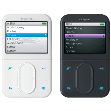 Портативная аудиосистема Creative Zen Vision M (30Gb)