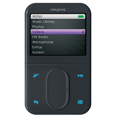 Портативная аудиосистема Creative Zen Vision M (30Gb)