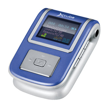 Портативный медиаплеер X-Cube X-306 (1Gb) синий