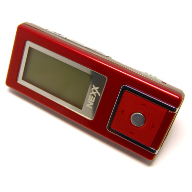 Портативный медиаплеер Nexx NF-390 (1Gb) красный