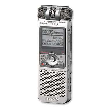 Диктофон цифровой Sony ICD-MX20