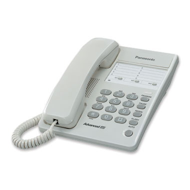 Телефон проводной Panasonic KX-T2361W фото