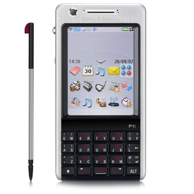 Смартфон Sony Ericsson P1i серебристый