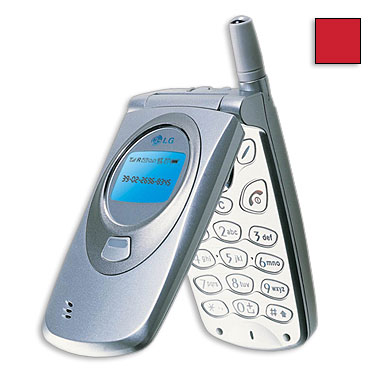 Мобильный телефон LG G5220C красный