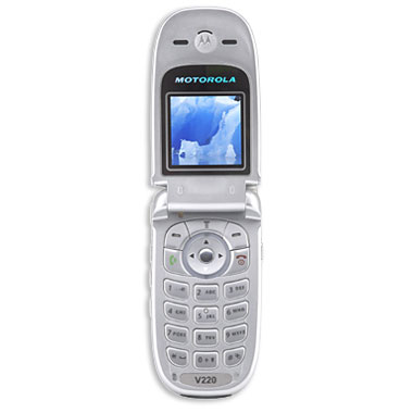 Мобильный телефон Motorola V220 серебристый