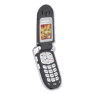 Мобильный телефон Motorola V180 серебристый