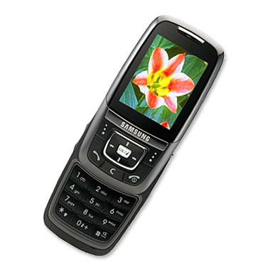 Мобильный телефон Samsung D600 charkoal серый