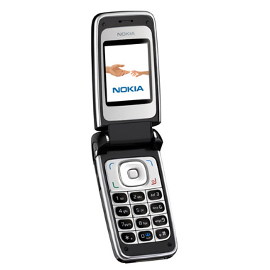 Мобильный телефон Nokia 6125 silver черный