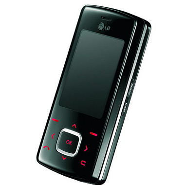 Мобильный телефон LG KG 800 черный