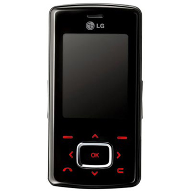 Мобильный телефон LG KG 800 черный