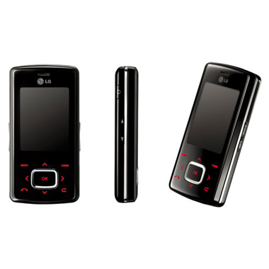 Мобильный телефон LG KG 800 черный
