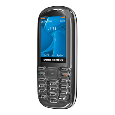 Мобильный телефон BenQ-Siemens E 71 серебристый