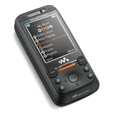 Мобильный телефон Sony Ericsson W850i черный